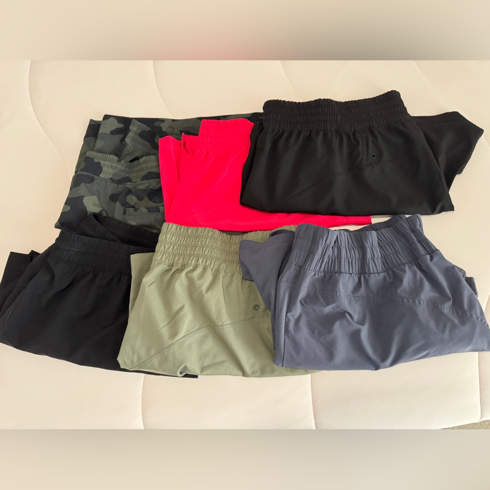 6 athletic type shorts 2X